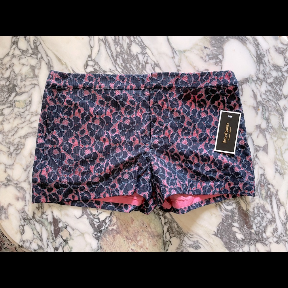 Juicy Couture regal lace shorts